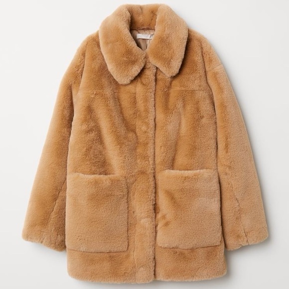 H&M Faux Fur Jacket - Picture 1 of 5